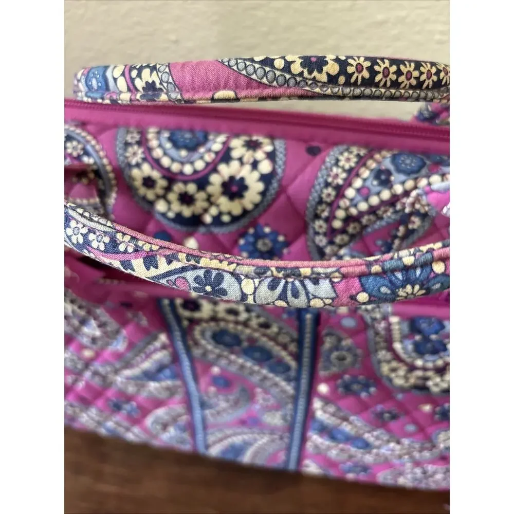 Hard Laptop Case Pink Blue Paisley Vera Bradley Metropolitan Boysenberry Preppy
